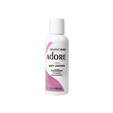 Adore Shining Semi-Permanent Hair Color – Soft Lavender 193 - 4 oz - ANNS BEAUTY SUPPLY